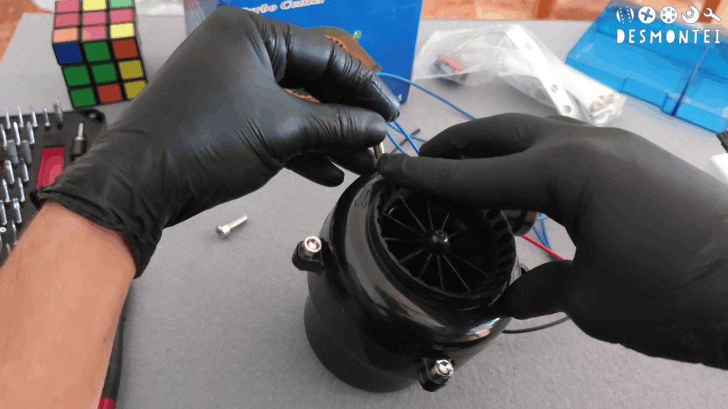 turbo fake desmontando