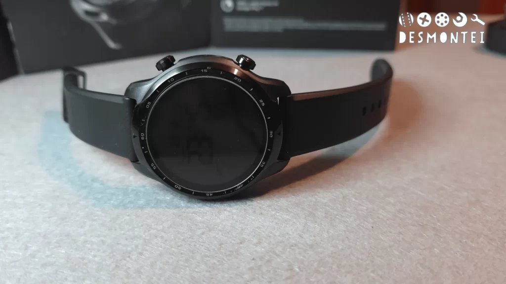 segundo tela TicWatch Pro 3